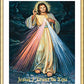 Wall Frame Gold, Matted - Divine Mercy by Lewis Williams, OFS - Trinity Stores