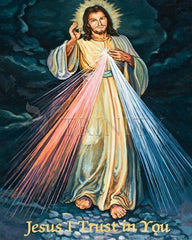 Metal Print - Divine Mercy by L. Williams
