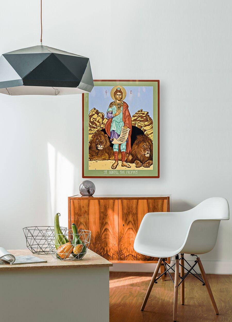 Metal Print - St. Daniel in the Lion's Den by L. Williams