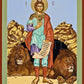 Wall Frame Gold, Matted - St. Daniel in the Lion's Den by Lewis Williams, OFS - Trinity Stores