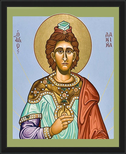 Wall Frame Black - St. Daniel the Prophet by L. Williams