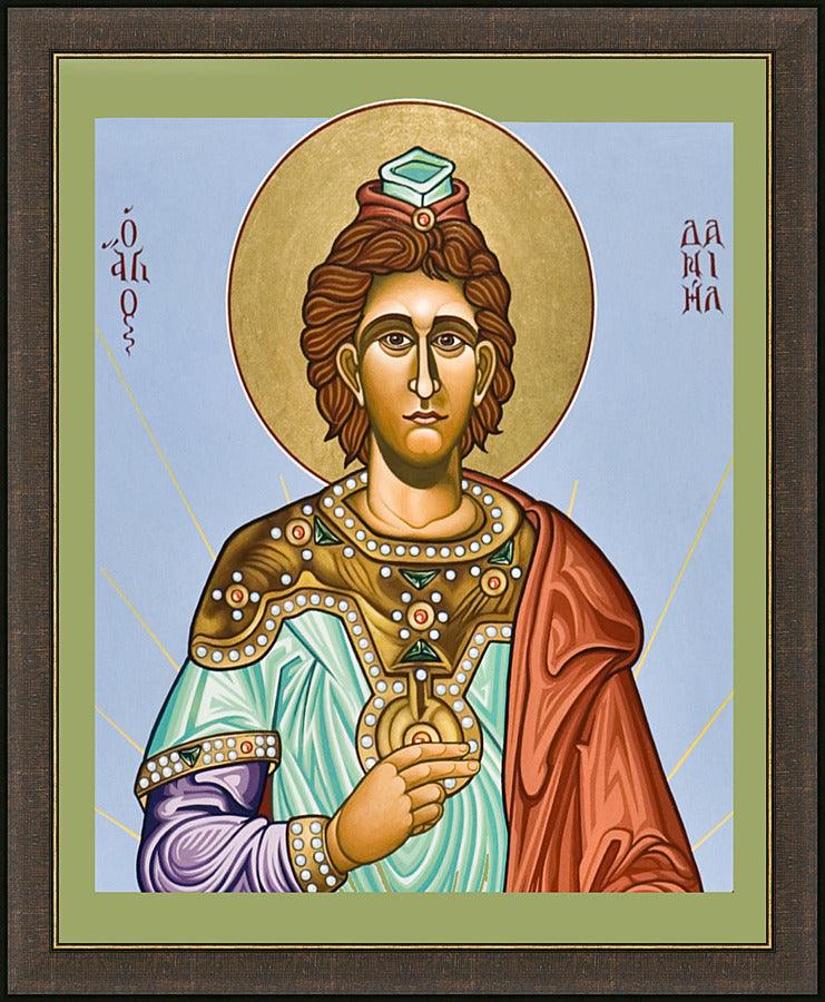Wall Frame Espresso - St. Daniel the Prophet by L. Williams