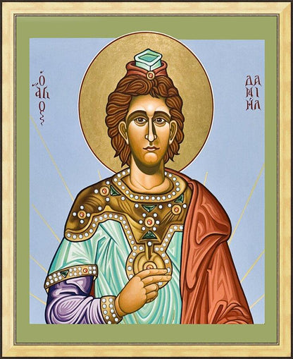 Wall Frame Gold - St. Daniel the Prophet by Lewis Williams, OFS - Trinity Stores