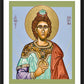 Wall Frame Black, Matted - St. Daniel the Prophet by L. Williams
