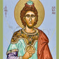 Wall Frame Black, Matted - St. Daniel the Prophet by L. Williams