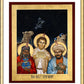 Wall Frame Gold, Matted - Holy Epiphany by Lewis Williams, OFS - Trinity Stores