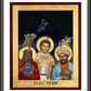 Wall Frame Espresso, Matted - Holy Epiphany by Lewis Williams, OFS - Trinity Stores