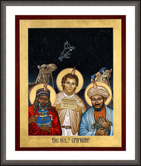 Wall Frame Espresso - Holy Epiphany by L. Williams