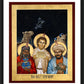Wall Frame Black, Matted - Holy Epiphany by L. Williams