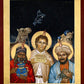 Wall Frame Gold, Matted - Holy Epiphany by L. Williams