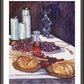 Wall Frame Espresso, Matted - Communion by L. Williams