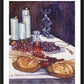 Wall Frame Black, Matted - Communion by L. Williams
