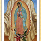 Wall Frame Gold, Matted - Our Lady of Guadalupe by Lewis Williams, OFS - Trinity Stores