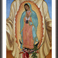 Wall Frame Espresso, Matted - Our Lady of Guadalupe by Lewis Williams, OFS - Trinity Stores