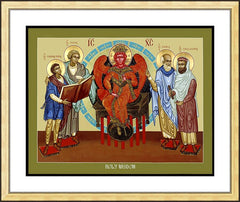 Wall Frame Gold - Holy Wisdom by L. Williams