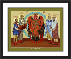 Wall Frame Black - Holy Wisdom by L. Williams