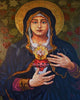 Acrylic Print - Immaculate Heart of Mary by Louis Williams, OFS - Trinity Stores