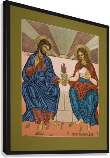 Canvas Print - Jesus and Mary Magdalene by L. Williams