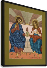 Canvas Print - Jesus and Mary Magdalene by L. Williams