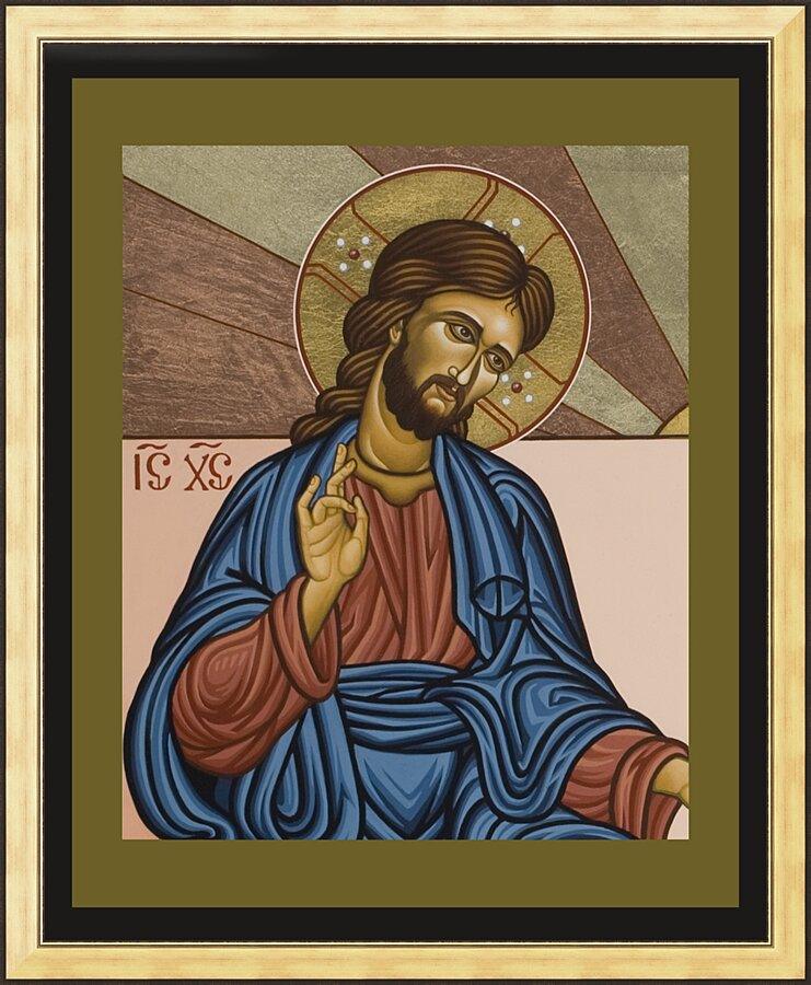 Wall Frame Gold - Jesus of Nazareth by L. Williams