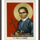 Wall Frame Espresso, Matted - St. John Nepomucene Neumann by Lewis Williams, OFS - Trinity Stores