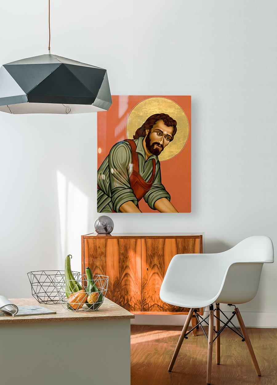 Acrylic Print - St. Joseph the Worker by L. Williams - trinitystores