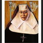 Wall Frame Black, Matted - St. Katharine Drexel by Lewis Williams, OFS - Trinity Stores