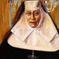 Wall Frame Black, Matted - St. Katharine Drexel by L. Williams