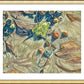 Wall Frame Gold, Matted - Leaf in Mud by L. Williams
