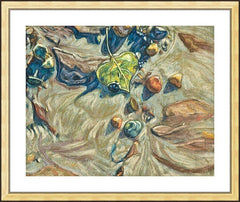 Wall Frame Gold - Leaf in Mud by L. Williams