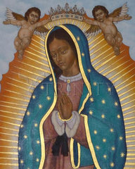 Metal Print - Our Lady of Guadalupe Crowned by L. Williams