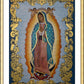 Wall Frame Gold, Matted - Our Lady of Guadalupe by L. Williams