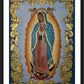 Wall Frame Black, Matted - Our Lady of Guadalupe by Louis Williams, OFS - Trinity Stores