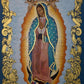 Wall Frame Gold, Matted - Our Lady of Guadalupe by L. Williams