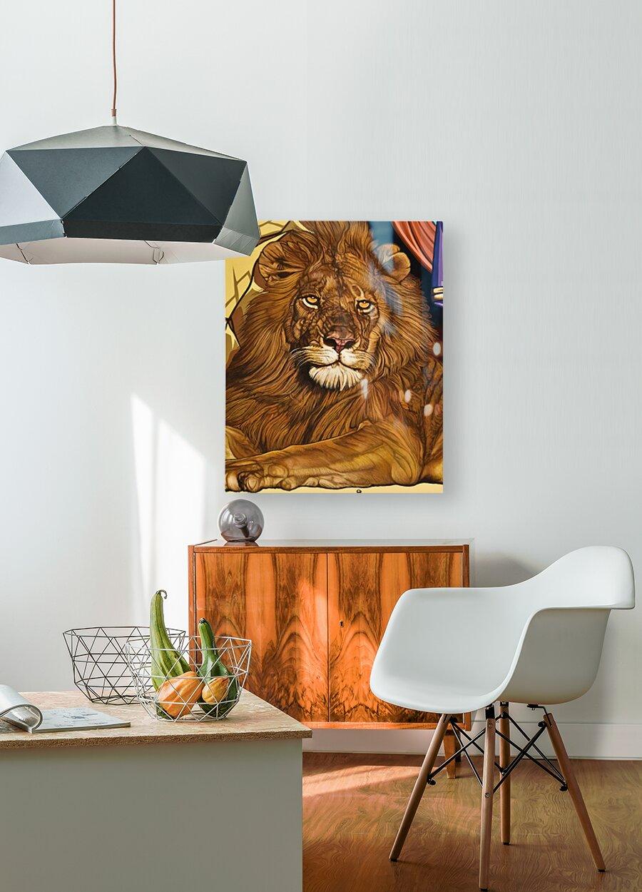 Acrylic Print - Lion of Judah by Louis Williams, OFS - Trinity Stores