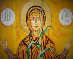 Metal Print - Our Lady of the Harvest by L. Williams