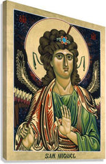 Canvas Print - St. Michael Archangel by L. Williams