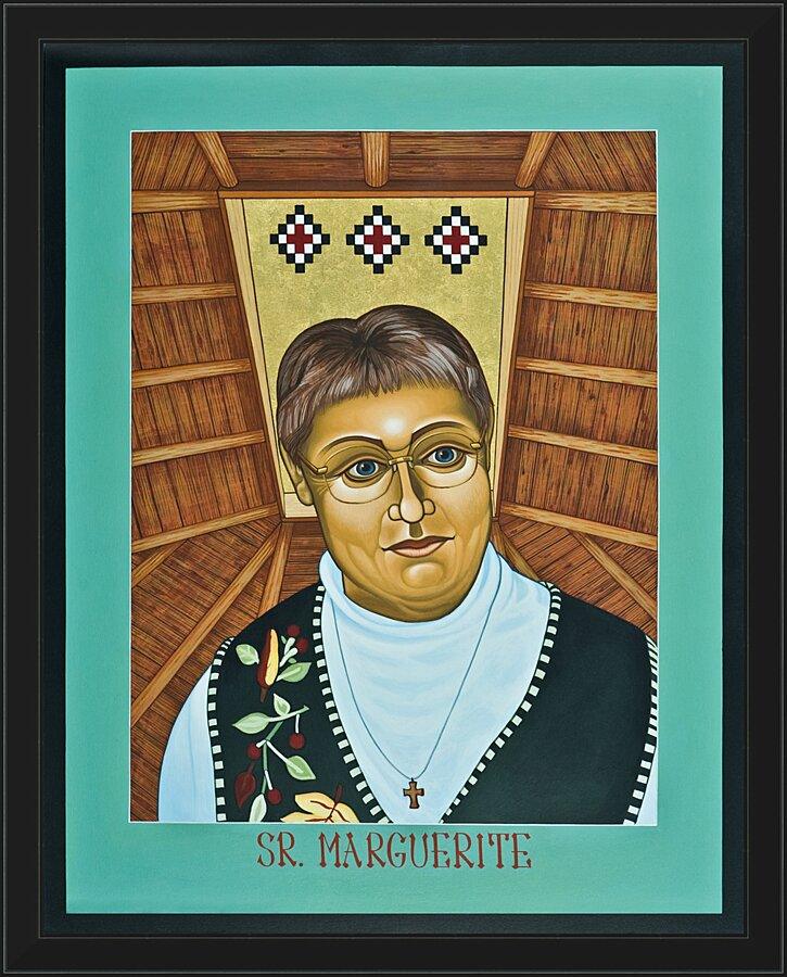 Wall Frame Black - Sr. Marguerite Bartz by Lewis Williams, OFS - Trinity Stores