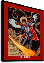 Canvas Print - St. Michael Archangel by L. Williams