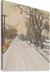 Canvas Print - Christmas Scene: Montrose, CO by L. Williams