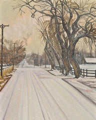 Metal Print - Christmas Scene: Montrose, CO by L. Williams
