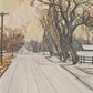 Canvas Print - Christmas Scene: Montrose, CO by L. Williams