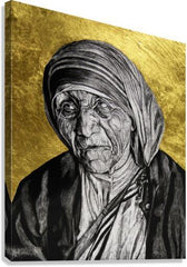 Canvas Print - St. Teresa of Calcutta: Gift of Silence by L. Williams
