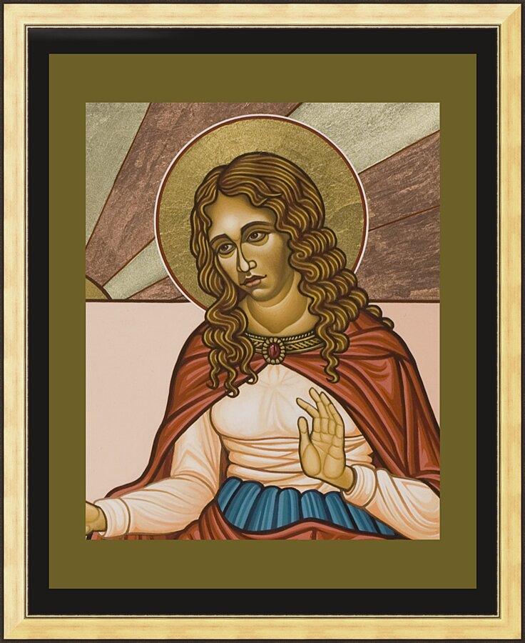 Wall Frame Gold - St. Mary Magdalene by L. Williams