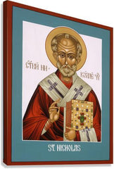 Canvas Print - St. Nicholas by L. Williams