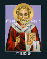 Acrylic Print - St. Nicholas, Wonderworker by L. Williams