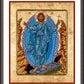 Wall Frame Espresso, Matted - Resurrection of Christ by L. Williams