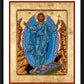 Wall Frame Black, Matted - Resurrection of Christ by L. Williams