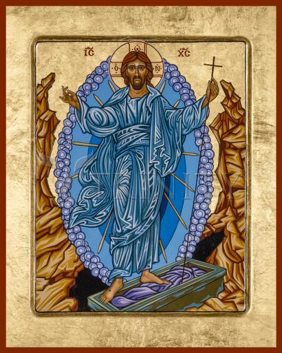 Wall Frame Black - Resurrection of Christ by L. Williams – Trinity