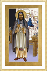 Wall Frame Gold - St. Andrei Rublev by L. Williams